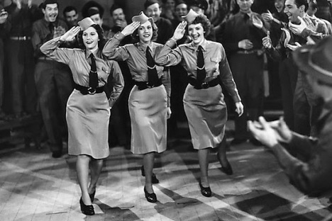 Andrews Sisters know how to swing.